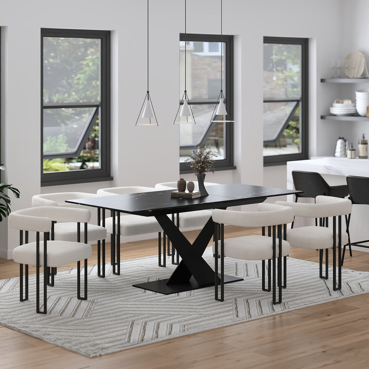 Dining Table Set for 6