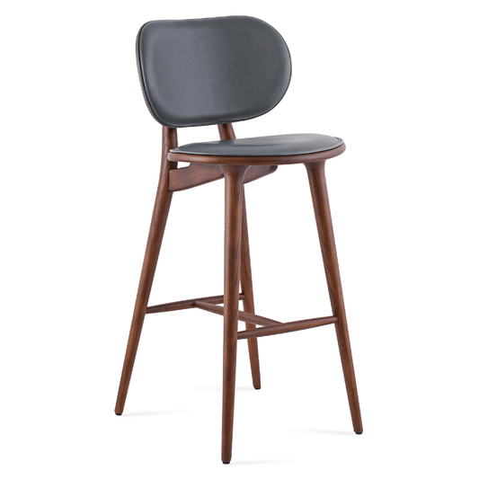 Aaron Dark Wood Bar Stools - Your Bar Stools Canada