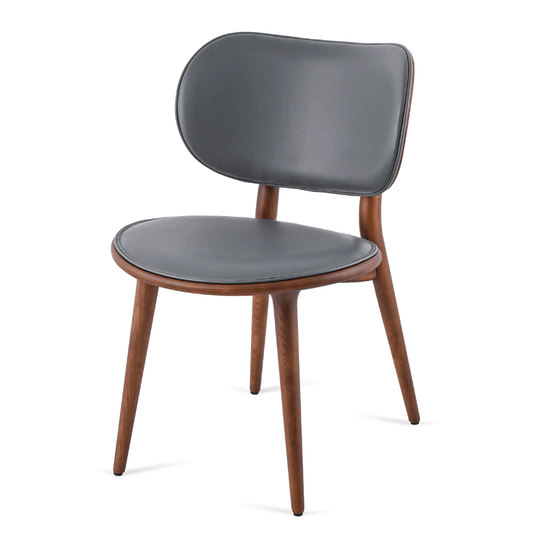 Aaron Dark Wood Dining Chair - Your Bar Stools Canada