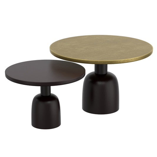 Adira Round Coffee Table Set - Your Bar Stools Canada