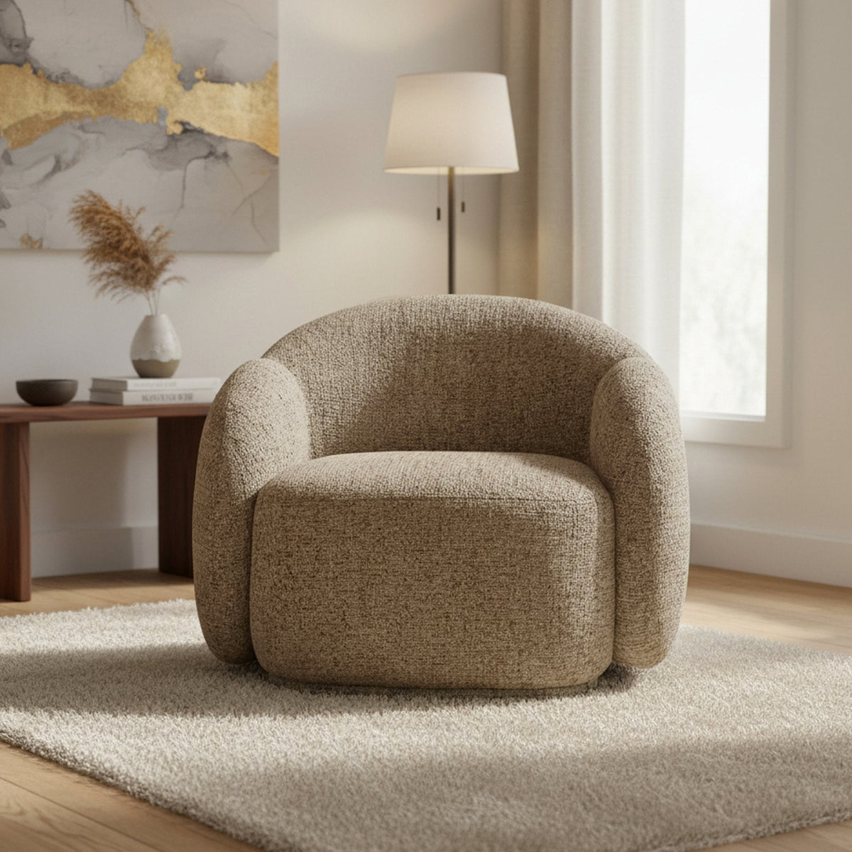 Velvet and Boucle Bar Stools and Chairs