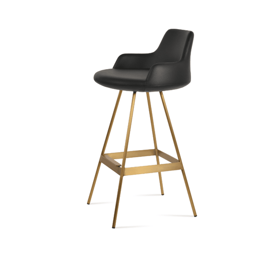 Black and Gold Bar Stools Dervish Balat - Your Bar Stools Canada