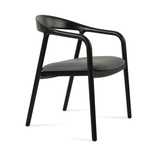 Black Wood Dining Chairs Infinity Grey - Your Bar Stools Canada
