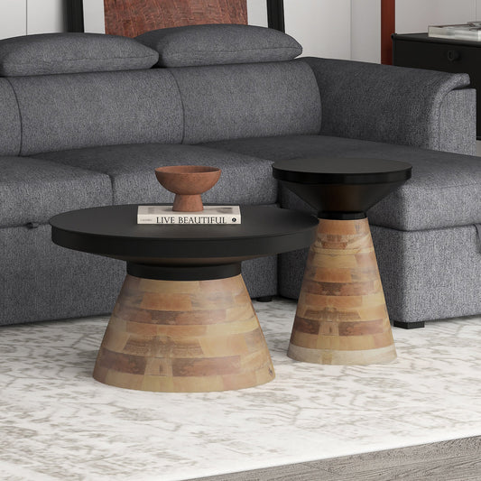 Boden Round Coffee Table Set - Your Bar Stools Canada