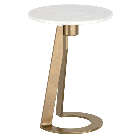 Devas White Marble Side Tables - Your Bar Stools Canada