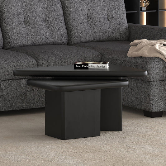 Draco Black Coffee Table Set - Your Bar Stools Canada