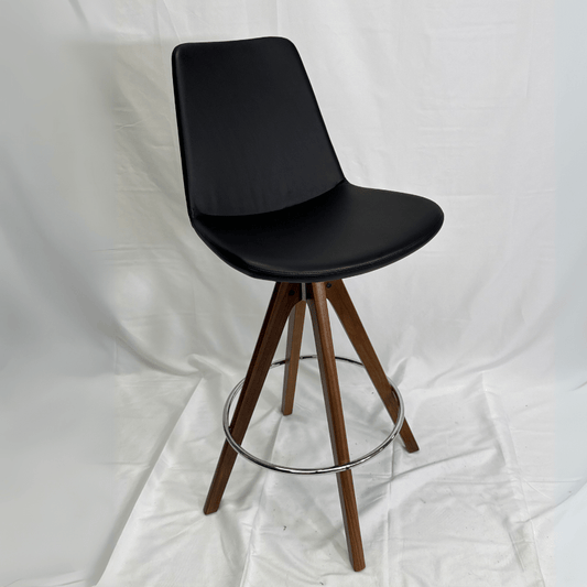 Eiffel Black Swivel Bar Stools - Your Bar Stools Canada