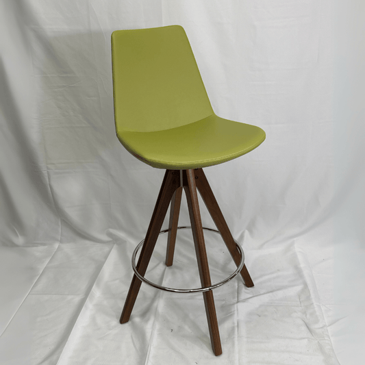 Eiffel Green Swivel Bar Stools - Your Bar Stools Canada
