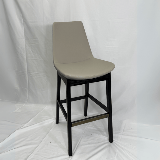 Eiffel HB Beige Leather Counter Stools - Your Bar Stools Canada