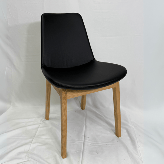 Eiffel HB Black Faux Leather Dining Chair - Your Bar Stools Canada