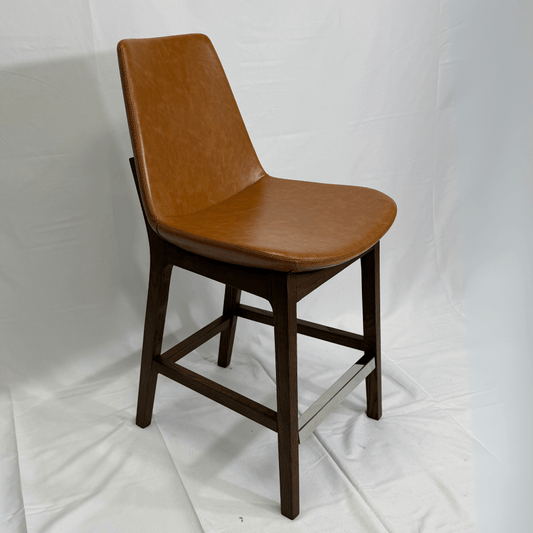 Eiffel HB Tan Leather Bar Stools - Your Bar Stools Canada