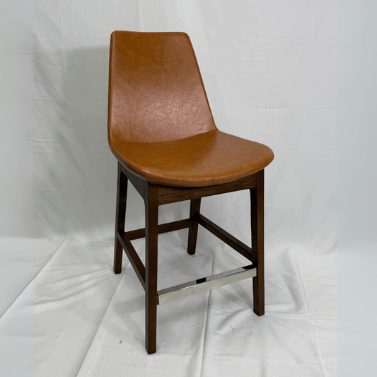 Eiffel HB Tan Leather Bar Stools - Your Bar Stools Canada