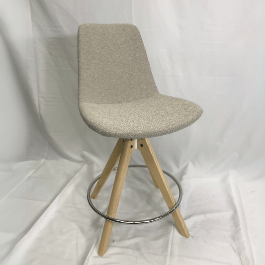 Eiffel Upholstered Swivel Counter Stools - Your Bar Stools Canada