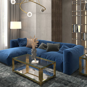Estrel Gold Coffee Table - Your Bar Stools Canada