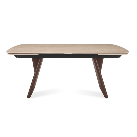 Extendable Table | Sardis Natural Italian Ceramic Top - Your Bar Stools Canada