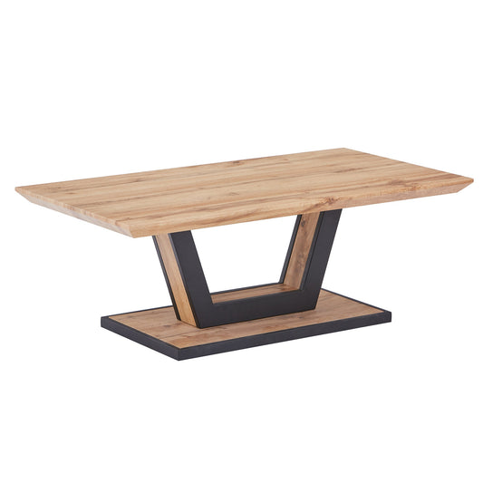 Forna Wood and Metal Coffee Table - Your Bar Stools Canada