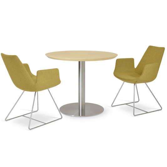 Light Wood Top Tango Restaurant Tables - Your Bar Stools Canada