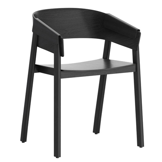 Mateo Black Wood Dining Chairs | Set of 2 - Your Bar Stools Canada