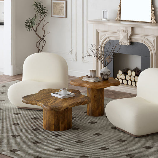 Mayal Round Coffee Table Set - Your Bar Stools Canada