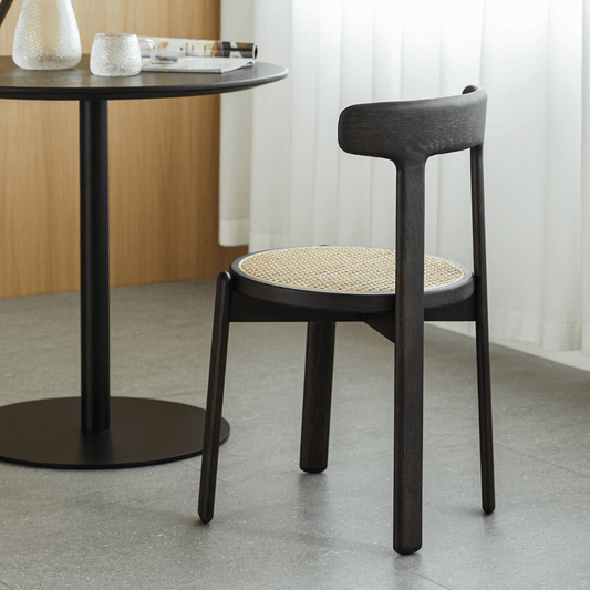 Montana Black Cane Dining Chair - Your Bar Stools Canada