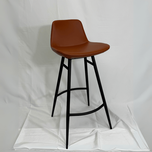 Pera Brick Galata Black Metal Bar Stools - Your Bar Stools Canada