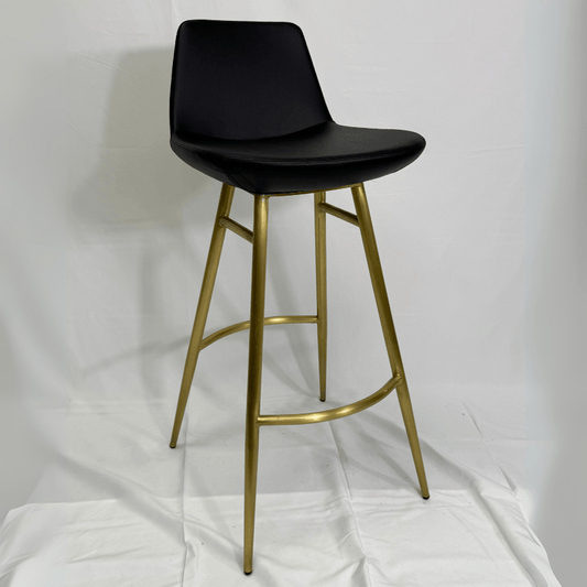 Pera Galata Black Gold Bar Stool - Your Bar Stools Canada