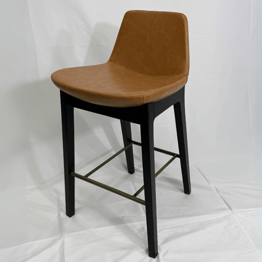 Pera HB Tan Leather Stools - Your Bar Stools Canada