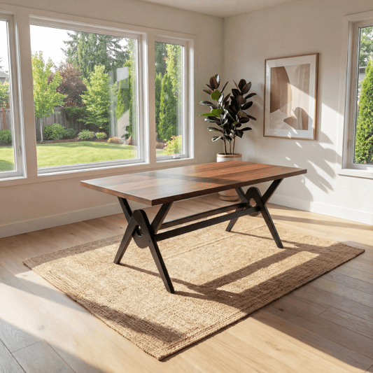 Pierre J Solid Wood Dining Set with Upholstered Armchairs - Your Bar Stools Canada