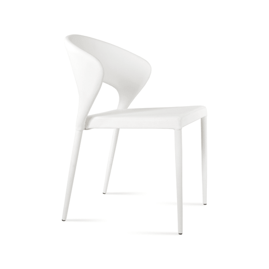 Restaurant Dining Chairs Prada White Stacking - Your Bar Stools Canada