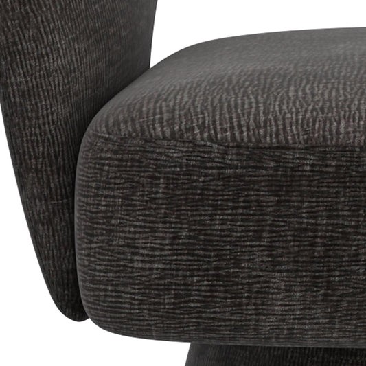 Santo Grey Velvet Swivel Chair - Your Bar Stools Canada