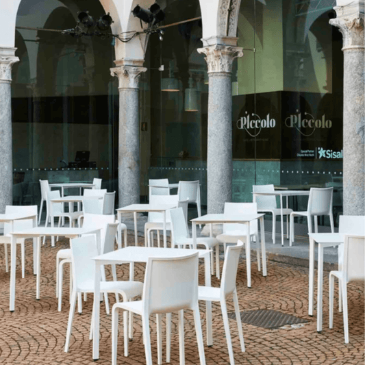 Stackable Plastic Chairs Outdoor Nassau - Your Bar Stools Canada