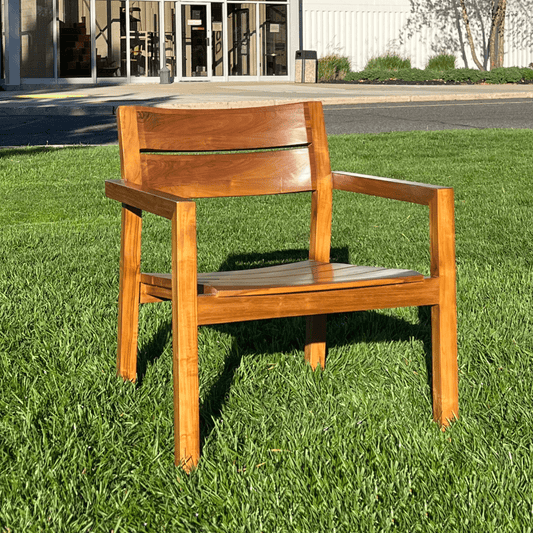 Teak Lounge Chairs Hrant Armchair - Your Bar Stools Canada