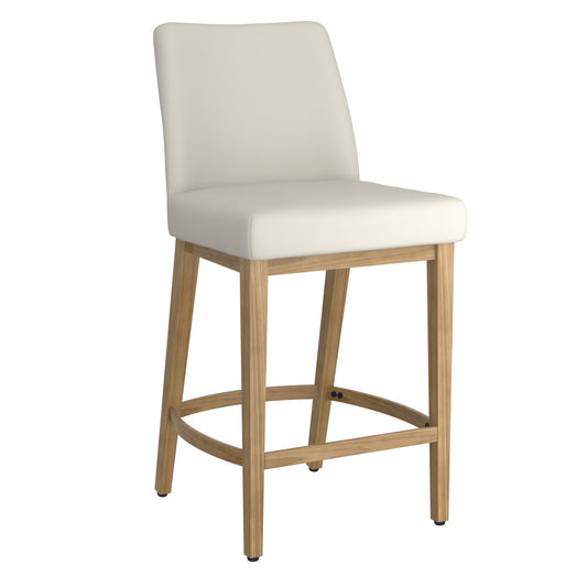 Upholstered Bar Stools with Backs | Set of 2 | Jace 26" Counter Stools - Your Bar Stools Canada