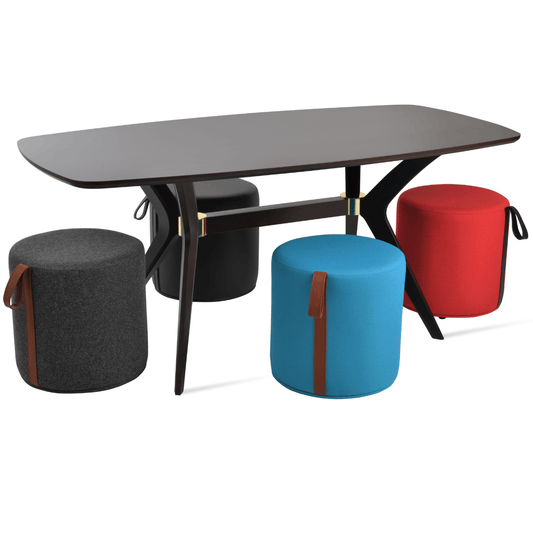 Wooden Table Pavilion Square Dining Table for 8 - Your Bar Stools Canada