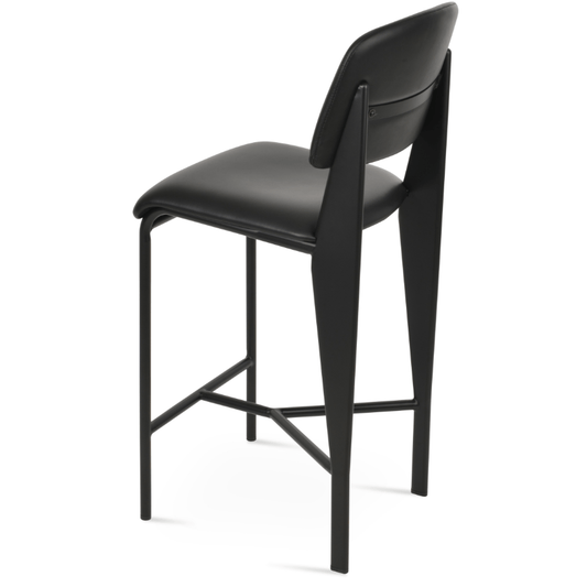 Black Metal Bar Stools Coral - Your Bar Stools Canada