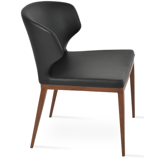 Black Metal Dining Chairs Amed PLUS - Your Bar Stools Canada