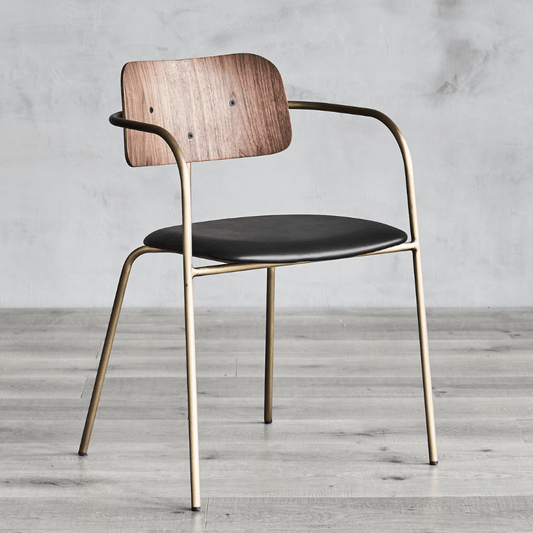 Cafe Chairs Academy Leather Chair - Your Bar Stools Canada