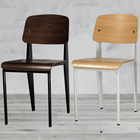 Cafe Chairs Prouve Metal Chair - Your Bar Stools Canada