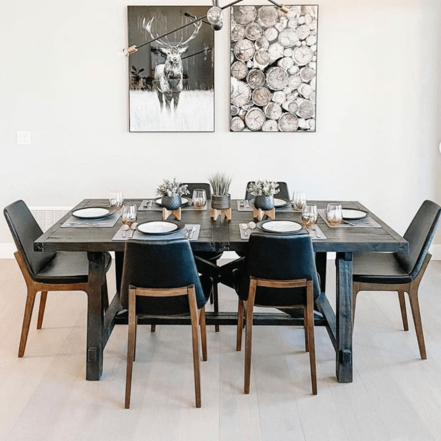 Leather Dining Chairs Eiffel Wood Black Your Bar Stools Your