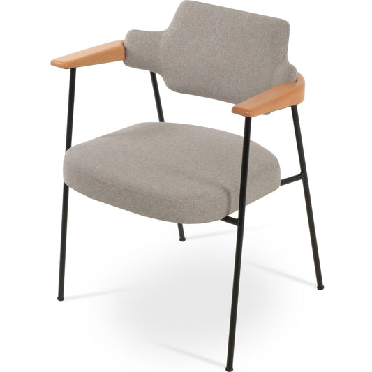 Metal Dining Chairs Palu Beige - Your Bar Stools Canada