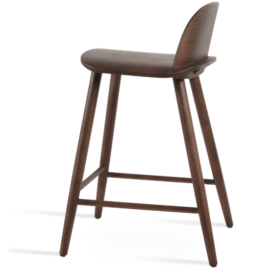 Low Back Wood Counter Stool Janelle - Your Bar Stools Canada