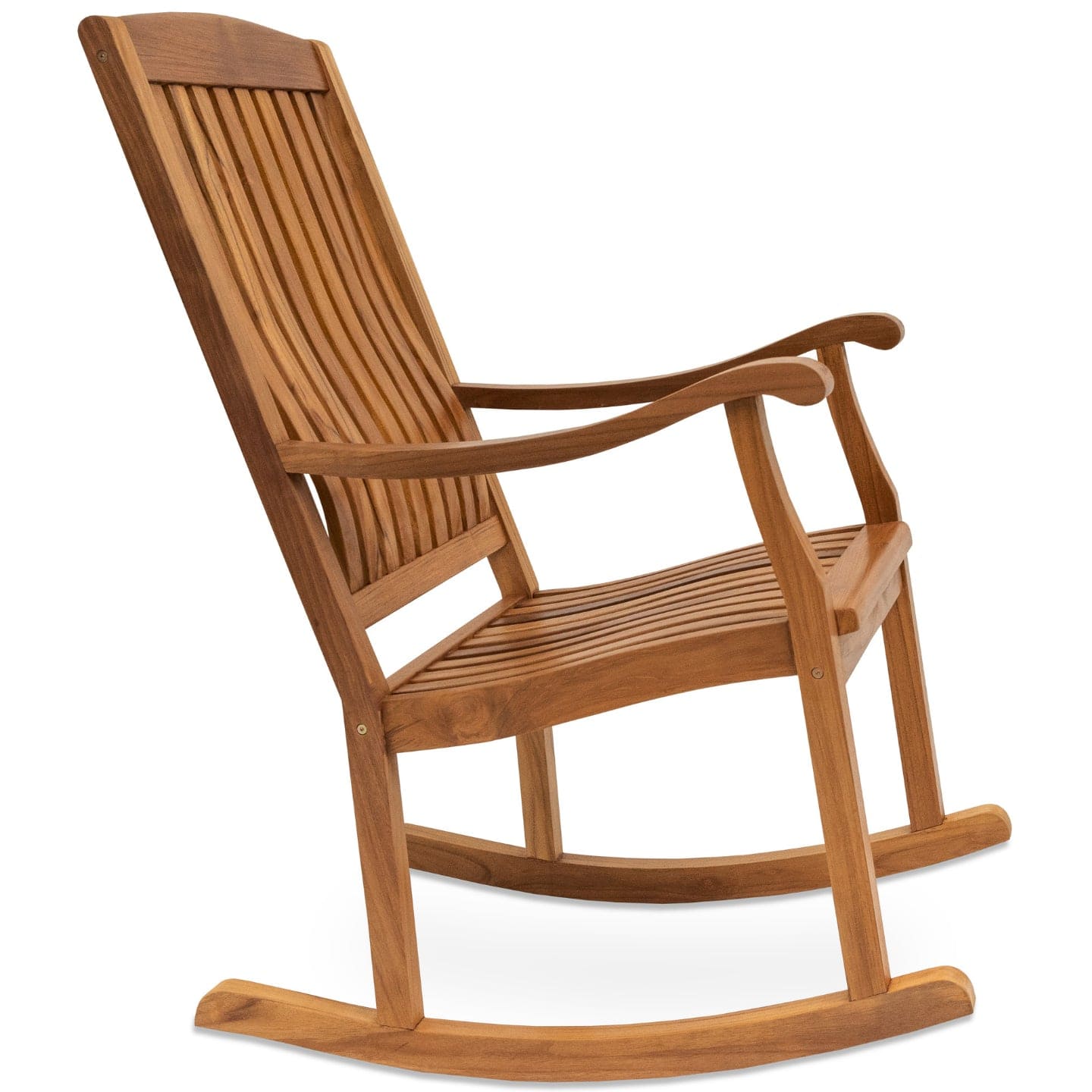 sohoConcept Outdoor Chairs Pedasa Rocking Armchair | Outdoor Teak Rocking Armchair