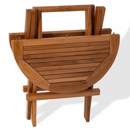 Round Teak Side Table Paramount - Your Bar Stools Canada