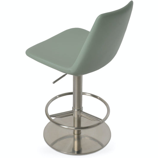 Eiffel Bar Stools Height Adjustable Mint - Your Bar Stools Canada
