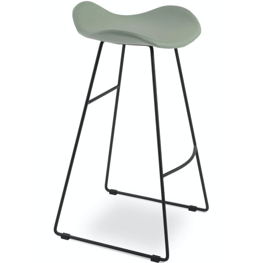 Falcon Wire Backless Metal Counter Stools Mint - Your Bar Stools Canada