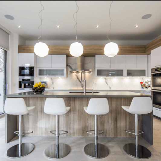 Pera Bar Stools Height Adjustable White - Your Bar Stools Canada