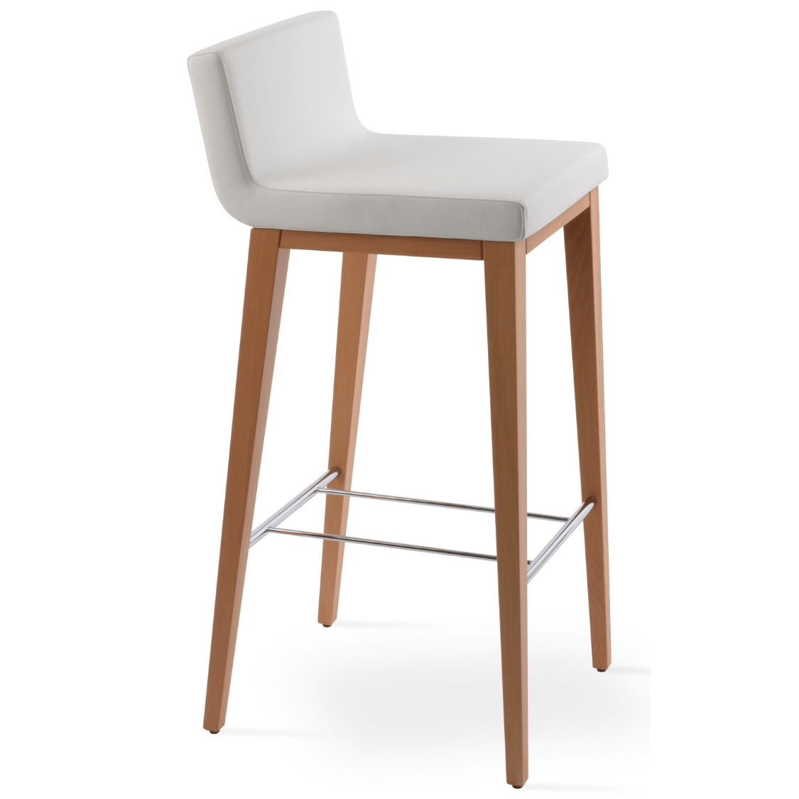 White leather best sale bar stools canada