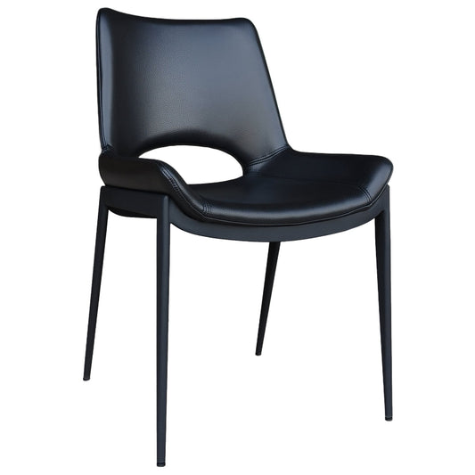 Dining Chairs set of 6 Icona Black | Black