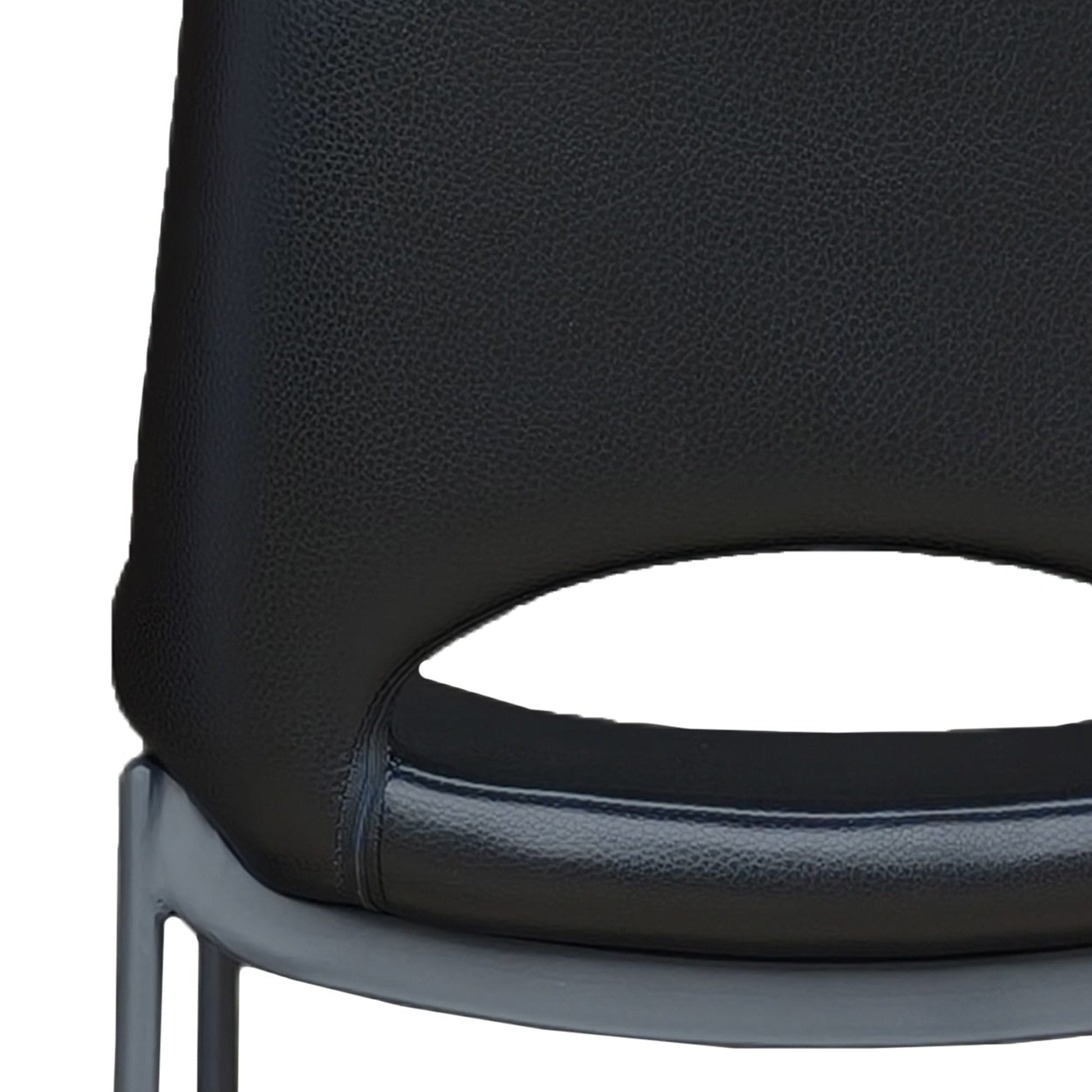 30 Inch Black Metal Bar Stools Icona - Your Bar Stools Canada