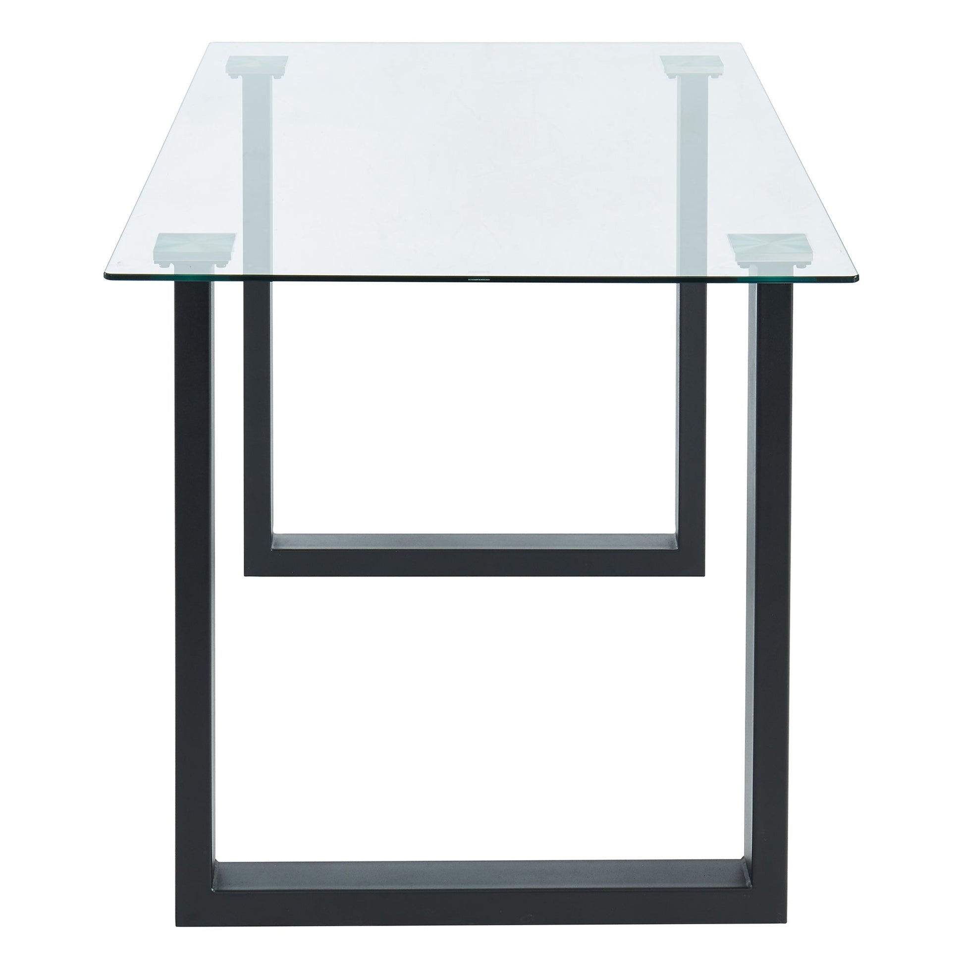 5 Piece Glass Square Dining Set Franco Grey - Your Bar Stools Canada